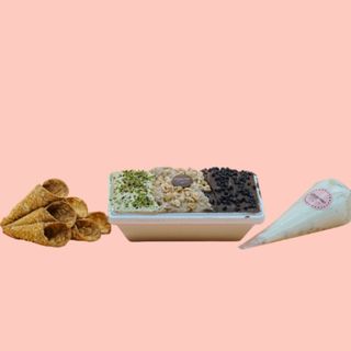 Kit cono cannolo e gelato