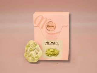 Pistacchi Ricoperti al Cioccolato Bianco