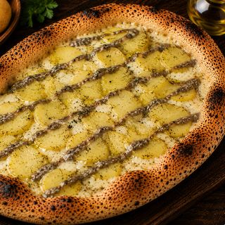 Pinsa romana biancha patartufo