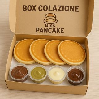 4 Pancakes +4 creme +2 granelle