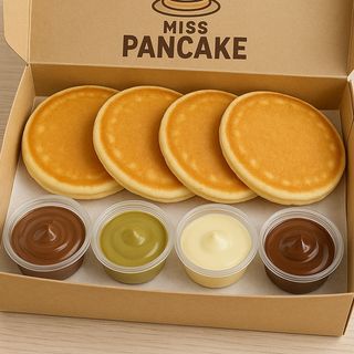 8 Pancakes+ 8 creme + 4 granelle