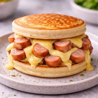 Wustel e formaggio Burger 350 kcal