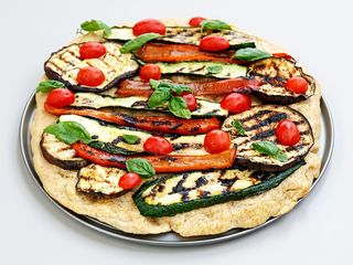 Focaccia con verdure grigliate