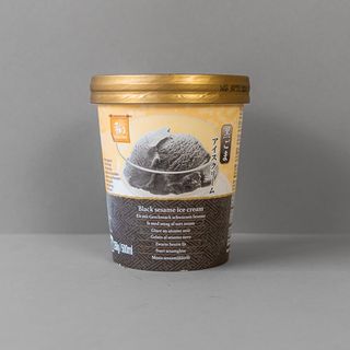 Black Sesame Ice Cream