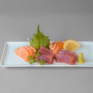 Syake Maguro: Sashimi di tonno e salmone