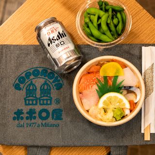 Chirashi Special Menu & Poporoya Special Bag Omaggio