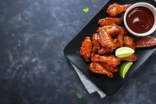 153. Pollo saltato con salsa piccante