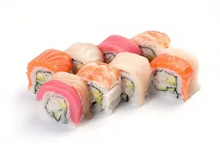 77. Rainbow roll