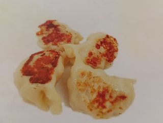 Ravioli di carne alla griglia