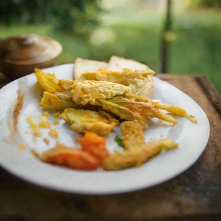 Tempura fritture flower
