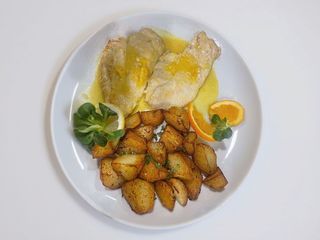 Petto di pollo agli agrumi