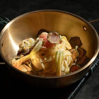 Tagliolini all’uovo al gambero