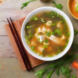 Zuppa di tofu e verdure 豆腐蔬菜汤