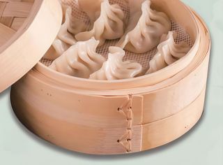 Ravioli con manzo al vapore 牛肉蒸饺