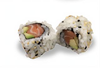 39. California roll con salmone