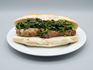 Salsiccia friggitelli e mozzarella