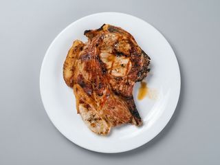 Bistecca di maiale alla brace peso 500/650 gr