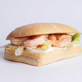 Panino con GAMBERONI