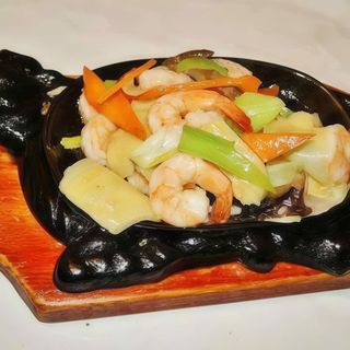 Gamberi alla Piastra