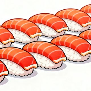 N411 - Nigiri Mix Scottati 8 Pezzi