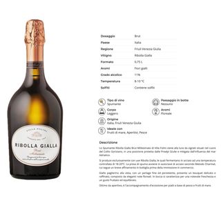 RIB02 - Ribolla Gialla Brut 750ml