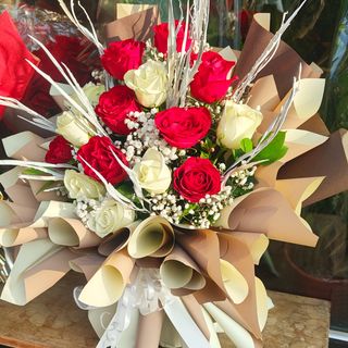 Luxury Red and white combination.