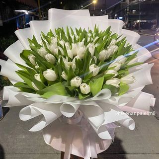 White Tulips