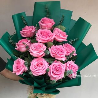 11 Baby Pink Roses