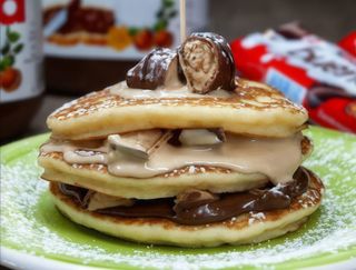 Pancakes Kinder Bueno