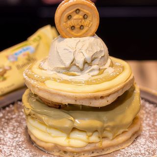 Pancakes Baiocchi al Pistacchio