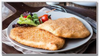 Cotoletta di petto di pollo