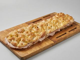 Pizza con porchetta 500 g