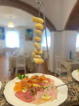 Gnocco fritto di mare