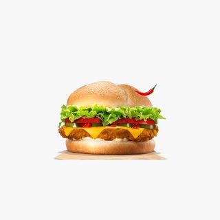 King hot spicy burger