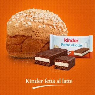 buondi kinder fetta al latte