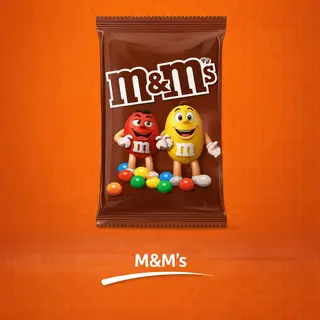 m&m's marrone