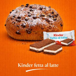 pangoccioli kinder fetta al latte