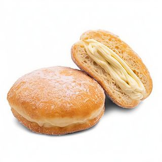 Bomba al cioccolato bianco