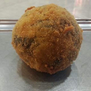 Arancino con spinaci