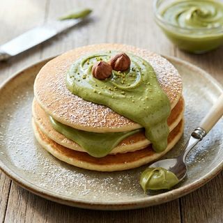 Pancakes pistacchio