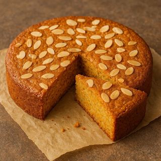 Torta carote e mandorle