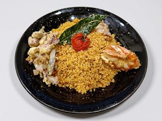 Cous cous di pesce fatto in casa
