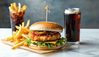 Menu King Fillet Burger