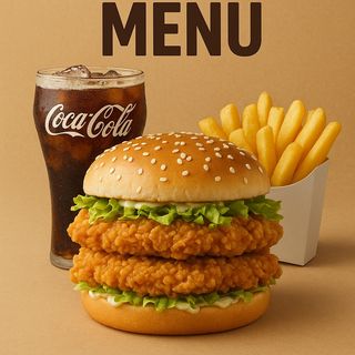 Menu King Special Fillet Burger