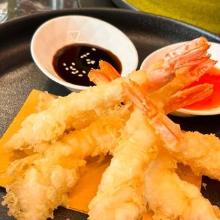Gamberi in tempura