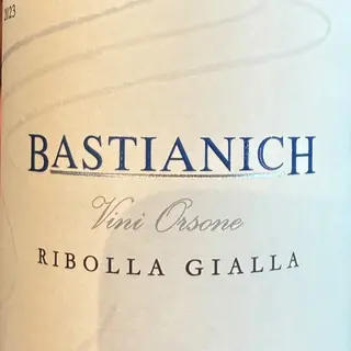 Ribolla Gialla - Bastianich