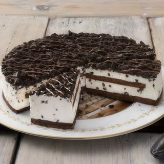 Cheesecake Oreo - una porzione