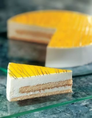 Mousse limone - una porzione