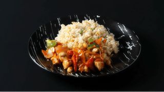 Riso gai pollo - una porzione