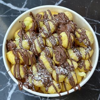 Gnocchi fritti con Nutella